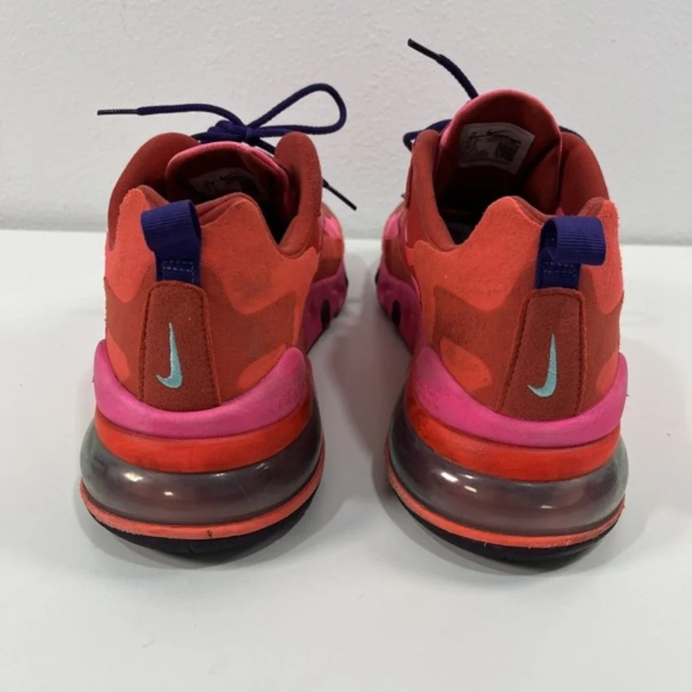 Nike React Air 70 Mystic Red Pink Blast Running Shoe Men's US 13‎